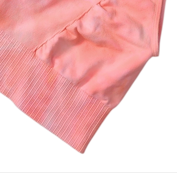 Free People Movement Good Karma Ribbed Square-Neck Bra Size M/L Neon Tie Dye. - Picture 6 of 7